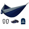 Outright Outfitters Single Hammock Gray and Dark Blue